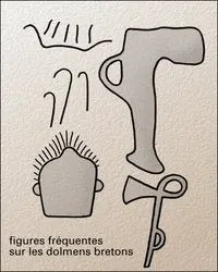 Dolmens bretons représentations fréquentes - crédits : Encyclopædia Universalis France