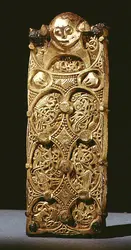 Art viking : pièce de harnais en bronze - crédits : W. Forman/ AKG-images