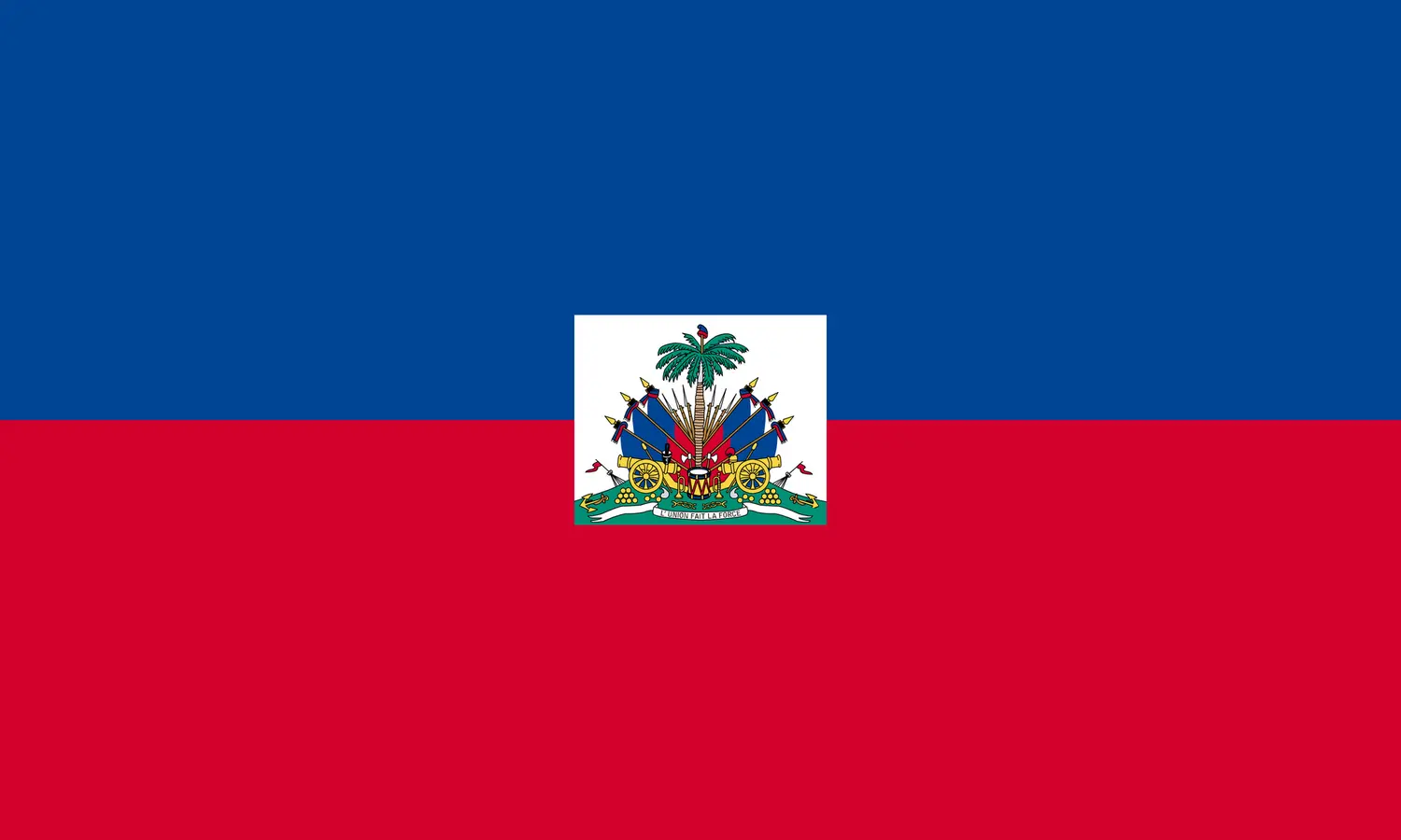 Haïti : drapeau