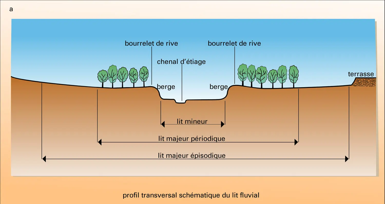 Lit fluvial - vue 1