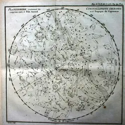 Planisphère par Nicolas-Louis Lacaille - crédits : D.R.