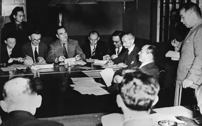 Traité de l'Axe - crédits : Hulton Archive/ Getty Images