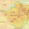 Zimbabwe : carte physique - crédits : Encyclopædia Universalis France