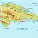 Dominicaine (République) : carte physique - crédits : Encyclopædia Universalis France