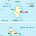 Wallis-et-Futuna [France] : carte administrative - crédits : Encyclopædia Universalis France