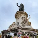 Place de la République, Paris, 2015 - crédits : onickz/ Shutterstock.com