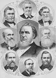 Brigham Young - crédits : Smith Collection/ Gado/ Getty Images