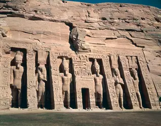 Temple d'Hathor - crédits : G. Dagli Orti/ De Agostini/ Getty Images