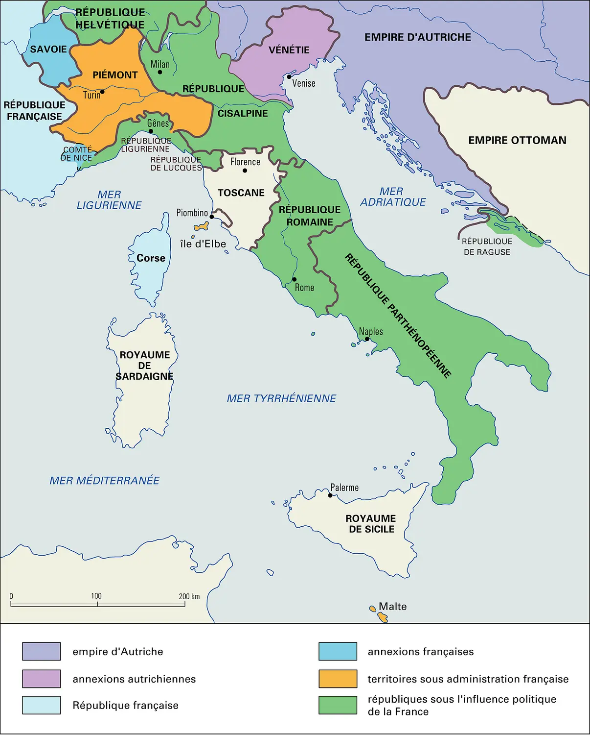 Italie, 1799