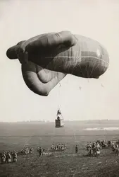 Ballon Caquot - crédits : Musée de l’Air et de l’Espace - Le Bourget/ Monde et Caméra