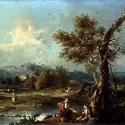 <it>Paysage à l'italienne</it>, F. Zuccarelli - crédits :  Bridgeman Images 