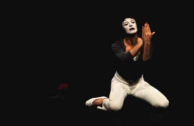 Le mime Marceau, vers 1970 - crédits : Hulton Archive/ Getty Images