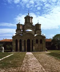 Église de la Dormition à Gracanica, Kosovo - crédits :  Bridgeman Images 