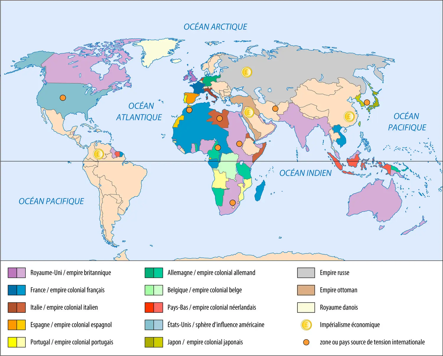 LEurope et le monde en 1914 - Média - Encyclopædia Universalis