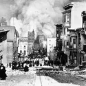 Séisme de 1906 à San Francisco - crédits : Arnold Genthe/ Hulton Archive/ Getty Images