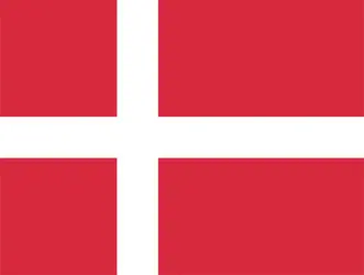 Danemark : drapeau - crédits : Encyclopædia Universalis France