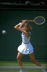 Chris Evert, 1982 - crédits : Tony Duffy/Getty Images