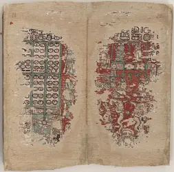 Codex de Paris - crédits : BnF, Département des Manuscrits. Mexicain 386