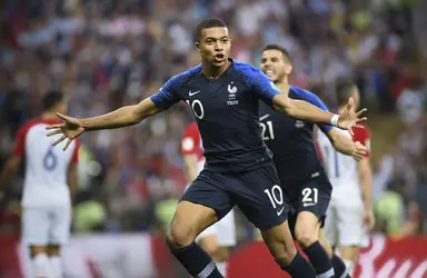 Kylian Mbappé, finale de la Coupe du monde 2018 - crédits : Michael Regan/ FIFA/ Getty Images