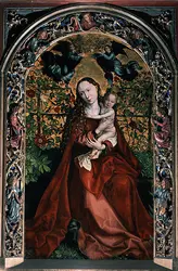 <it>La Vierge au buisson de roses</it>, M. Schongauer - crédits :  Bridgeman Images 