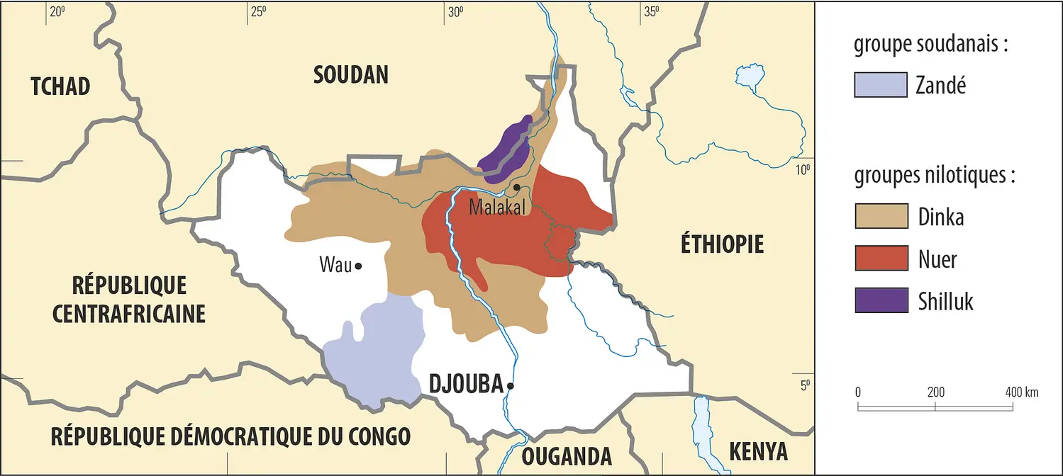Le peuplement du Soudan du Sud
