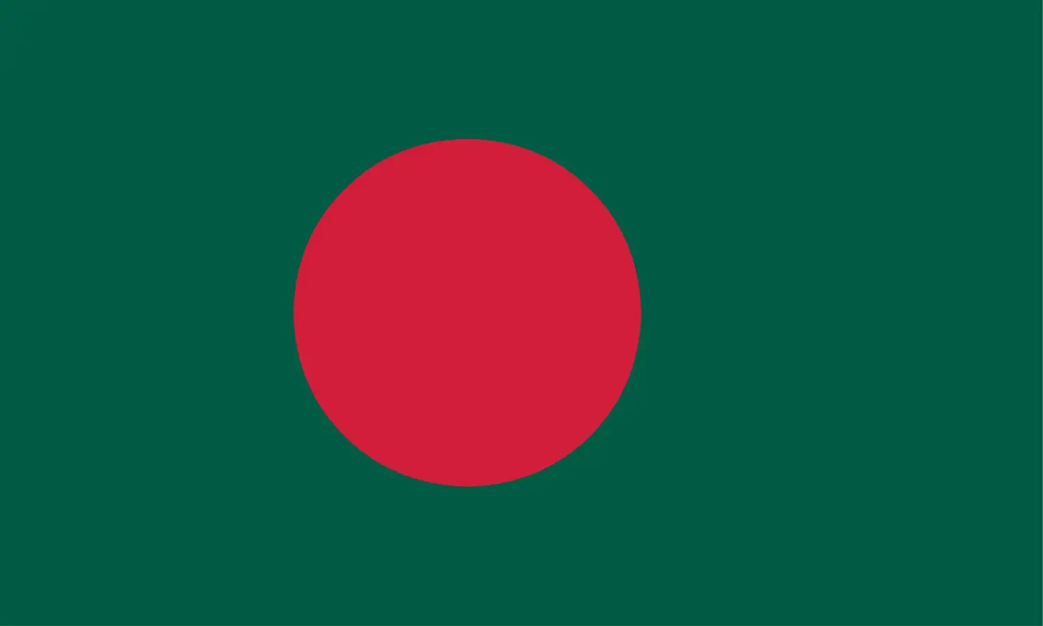 Bangladesh : drapeau