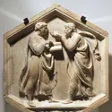 Aristote et Platon en débat, Luca della Robbia - crédits : A. Dagli Orti/ De Agostini/ Getty Images