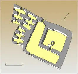 Beidha (plan quadrangulaire) - crédits : Encyclopædia Universalis France