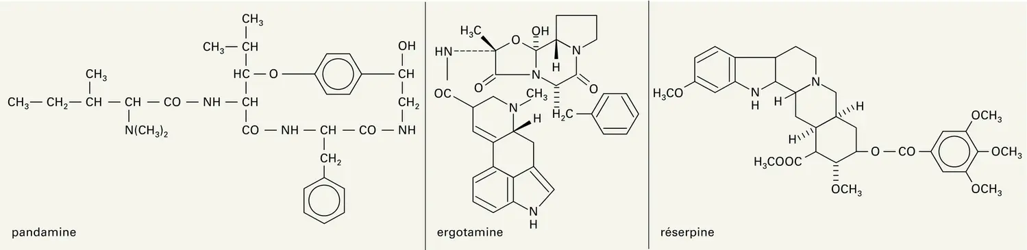 Alcaloïdes d'origine végétale - vue 5