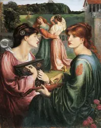 <em>The Bower Meadow</em>,<em> </em>D. G. Rossetti - crédits : DeAgostini/ Getty Images