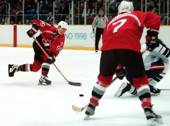 Wayne Gretzky, jeux Olympiques de Nagano - crédits : Joel Richardson/ The The Washington Post/ Getty Images