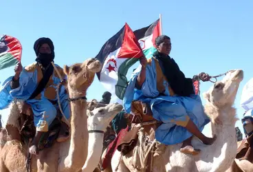Front Polisario et République arabe sahraouie démocratique, 2006 - crédits : Mohamed Messara / EPA