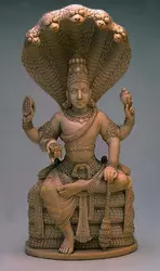 Statuette de Vishnu, art de l'Inde - crédits :  Bridgeman Images 
