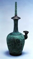 Vase à eau lustrale (kundika), art coréen - crédits :  Bridgeman Images 