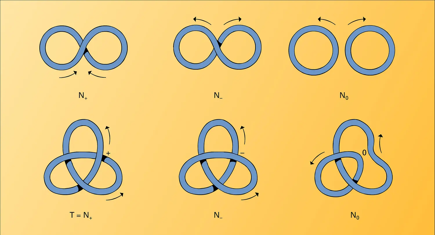 Exemples du calcul du polynôme HOMFLY