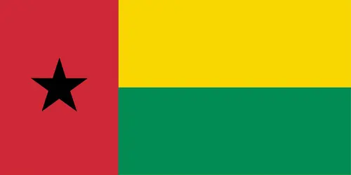 Guinée-Bissau : drapeau - crédits : Encyclopædia Universalis France