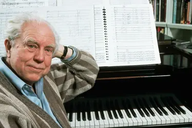 Elliott Carter - crédits : Jacques M. Chenet/ Corbis Historical/ Getty Images