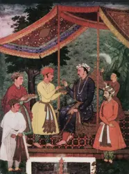 L'empereur Jahangir, peinture moghole - crédits : Hulton Archive/ Getty Images