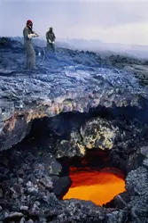 Lave en fusion - crédits : G. Brad Lewis/ Getty Images