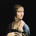 <it>La Dame à l'hermine (Cecilia Gallerani)</it>, L. de Vinci - crédits :  Bridgeman Images 