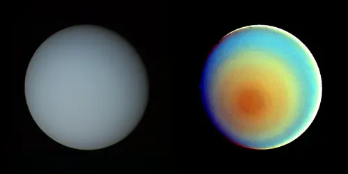 Atmosphère d'Uranus - crédits : Courtesy NASA / Jet Propulsion Laboratory
