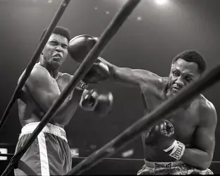Joe Frazier contre Muhammad Ali, 1971 - crédits : David Hume Kennerly/ Bettmann/Corbis/ Getty Images