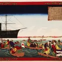 Arrivée au Japon du commodore Perry - crédits : Collection Dagli Orti/ British Museum Londres/ Aurimages