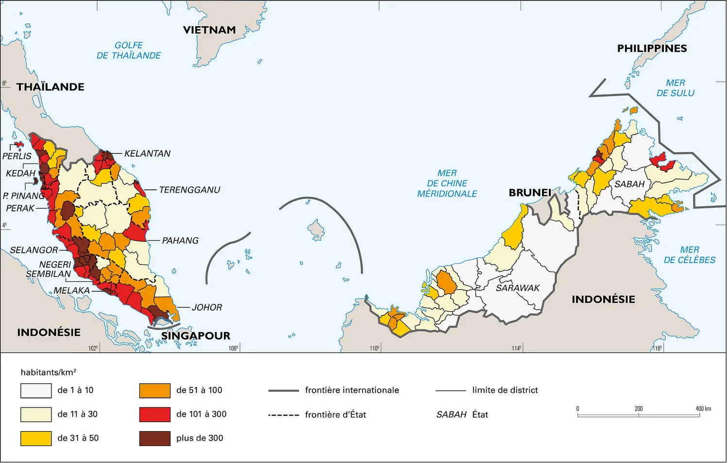 Malaisie : population