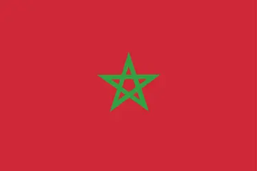 Maroc : drapeau - crédits : Encyclopædia Universalis France