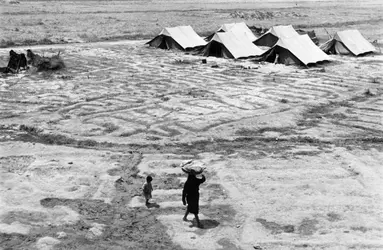 Camp de réfugiés palestiniens - crédits : Charles Hewitt/ Picture Post/ Getty Images