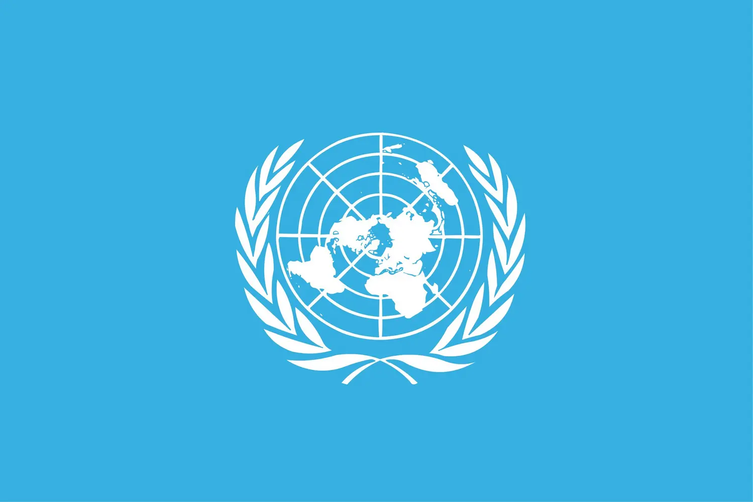 Organisation des Nations unies : drapeau