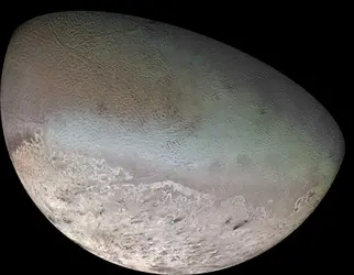 Triton - crédits : Courtesy NASA / Jet Propulsion Laboratory