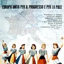 « Une Europe unie pour le progrès et pour la paix », traités de Rome de 1957 - crédits : Communautés européennes, 1957