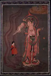 Bodhisattva, époque Heian, Japon - crédits :  Bridgeman Images 